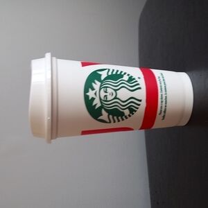Starbucks 2012 JOY 16oz Plastic Christmas Travel Mug/Tumbler